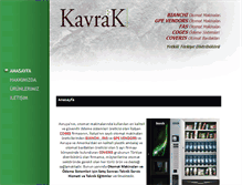 Tablet Screenshot of kavrak.com